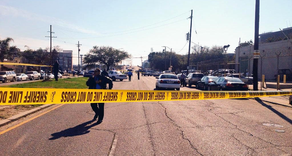 Suspect in shooting near NOPD headquarters arrested after calling for ...