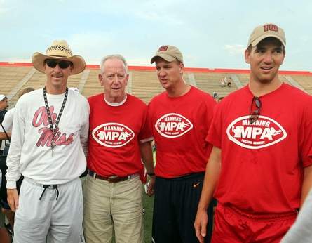 How the Manning Passing Academy's star-QB counselors represent the  ever-changing world of the position - The Athletic