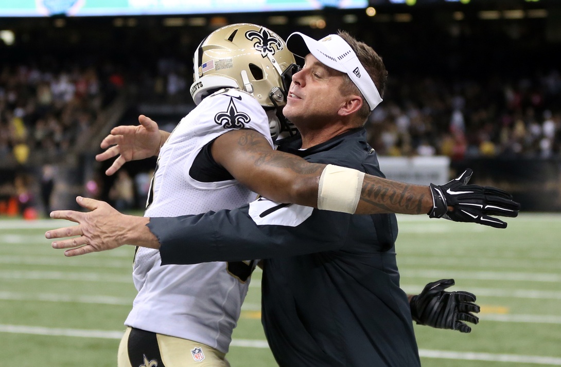 New Orleans Saints cornerback Brandon Browner (39) leaves the