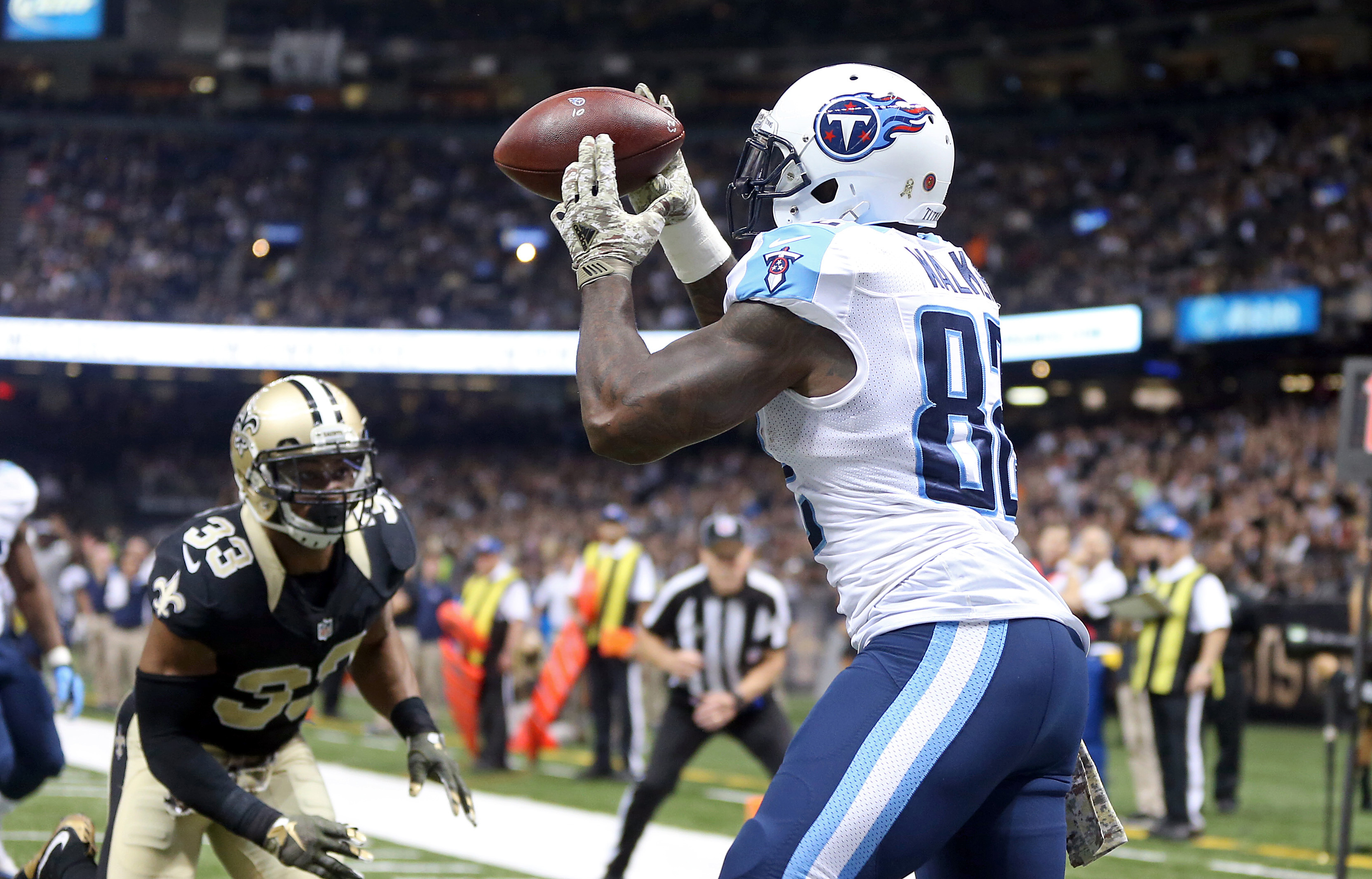 Saints lose in overtime 34-28 to Titans