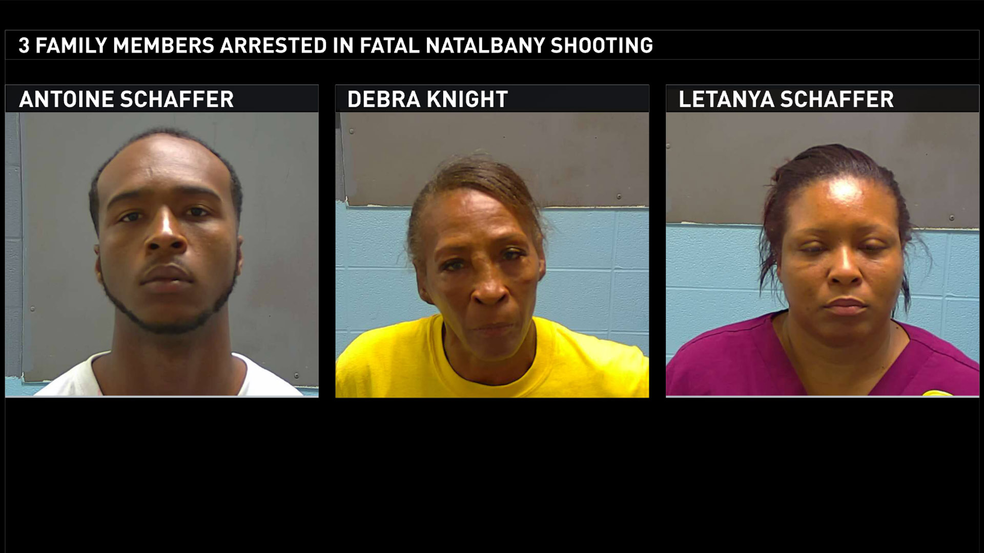 3 family members arrested for involvement in fatal shooting of