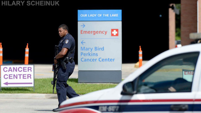 Three officers killed in Baton Rouge