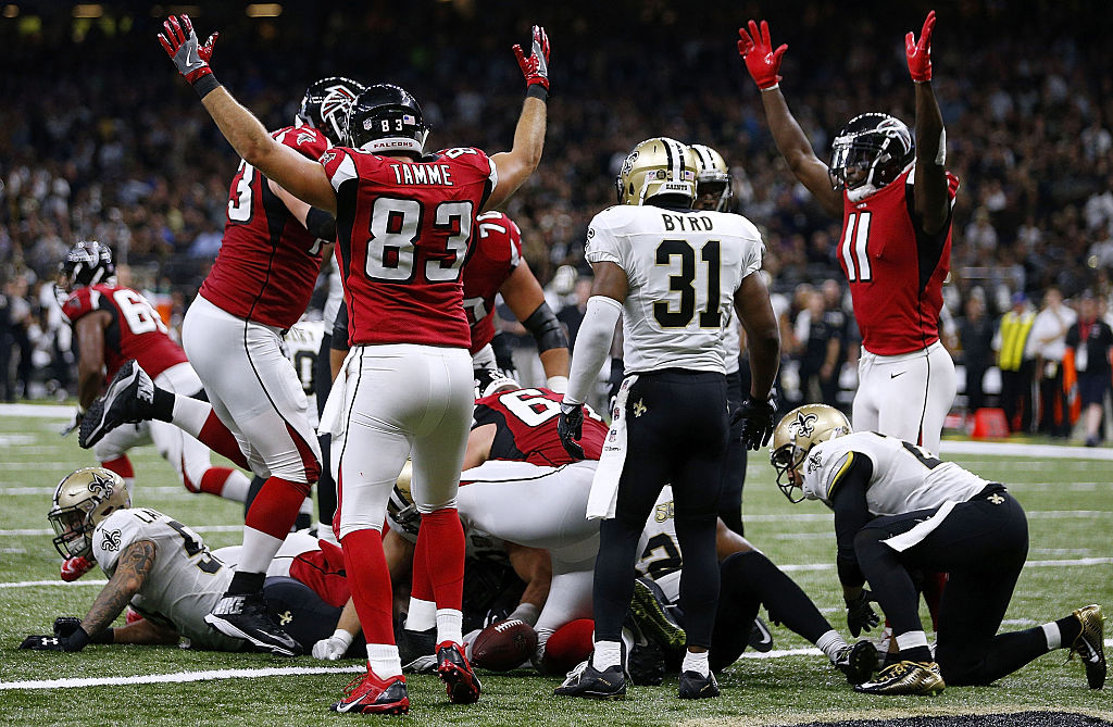 Saints Return After Hurricane Katrina (Wk 3, 2006), Falcons vs. Saints