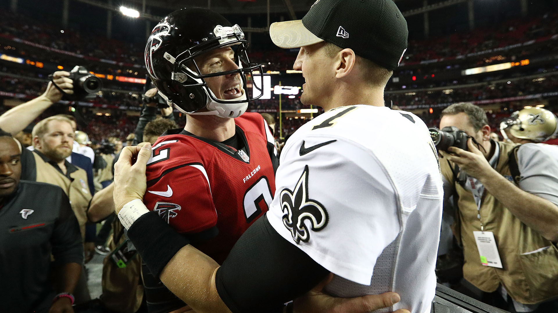 Pettiness rules New Orleans Saints' rivalry with the Atlanta Falcons