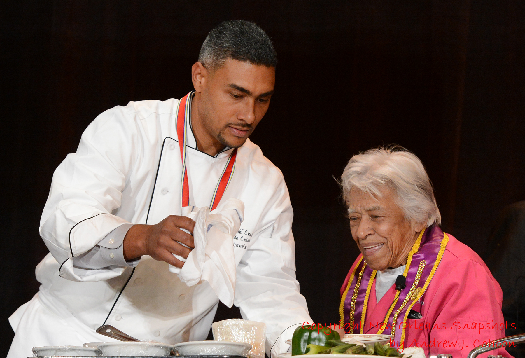 Magnalite pot used by Chef Leah Chase at Dooky Chase restaurant