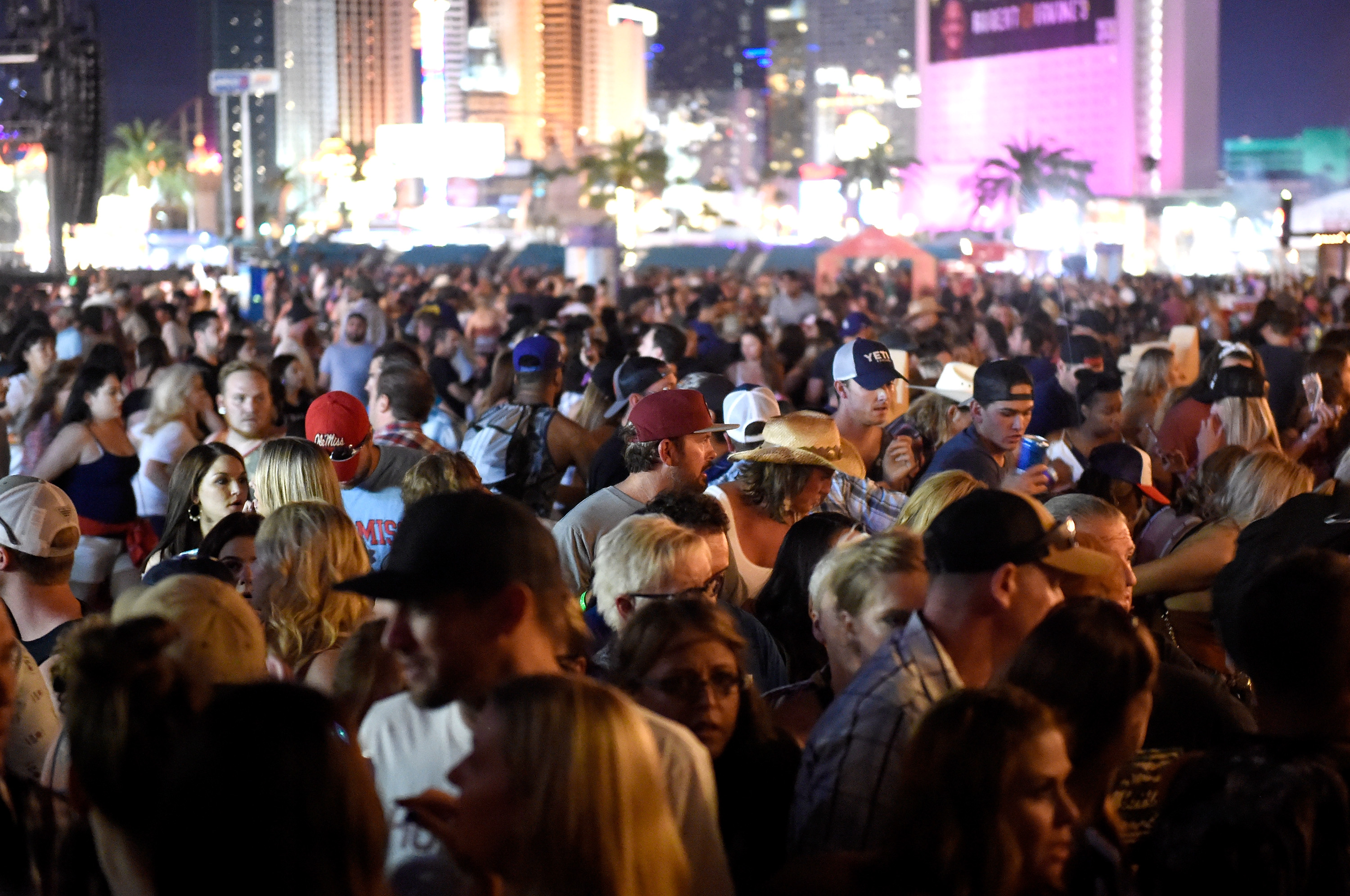 Photos: Chaos In Las Vegas As Shots Rain On Concert Crowd 