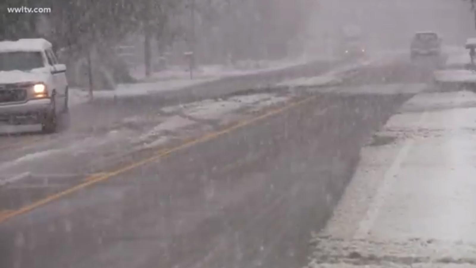 Parish by parish road closures due to winter weather