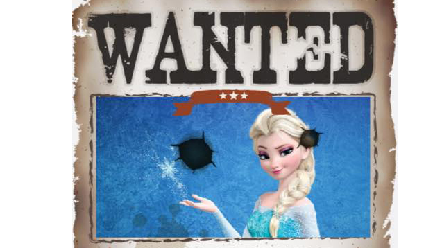Police issue warrant for Queen Elsa after record low temperatures